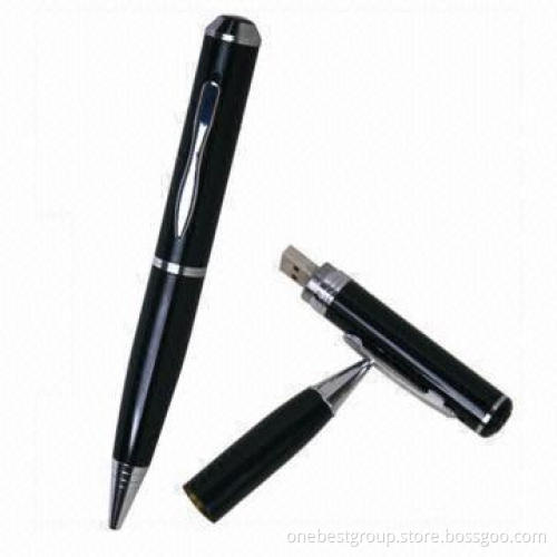 Spy Camera Pens with 1,280 x 720 Pixels Resolution, 200mAh Lithium-ion Rechargeable Battery